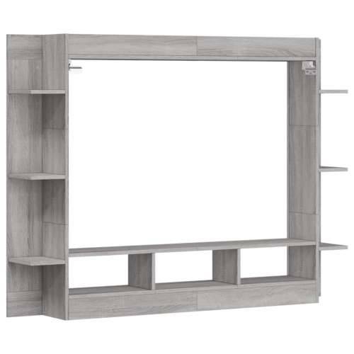 TV ormarić boja hrasta sonome 152x22x113 cm konstruirano drvo - Sivi hrast sonoma 1 Cijena