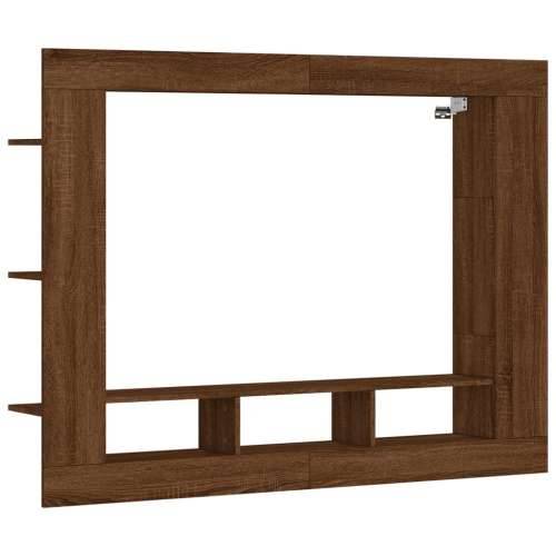 TV ormarić boja smeđeg hrasta 152x22x113 cm konstruirano drvo - Smeđi hrast 1 Cijena