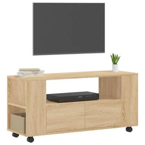 TV ormarić boja hrasta sonome 102x34,5x43 cm konstruirano drvo - sonoma hrast 1 Cijena