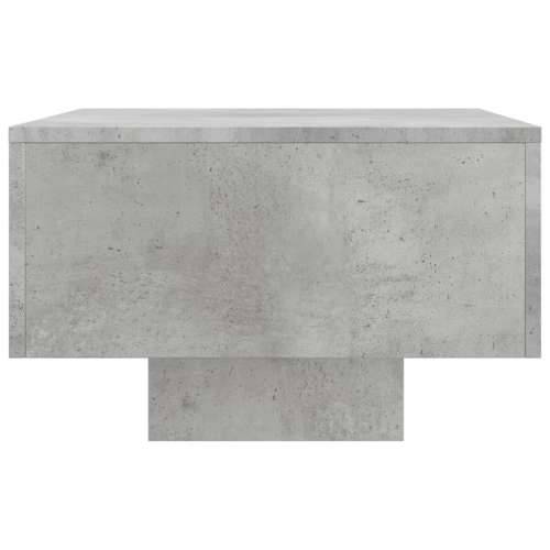Stolić za kavu boja betona 100 x 49,5 x 31 cm konstruirano drvo - Beton siva 1 Cijena