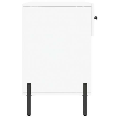Klupa za cipele bijela 102 x 35 x 55 cm od konstruiranog drva - Bijela 1 Cijena