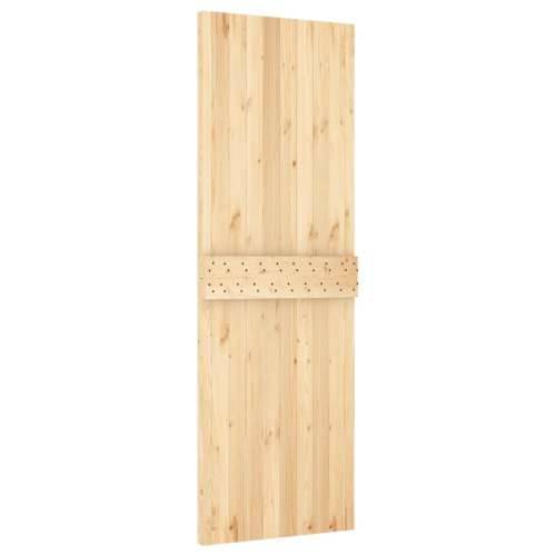 Klizna vrata s priborom za montažu 70 x 210 cm masivna borovina Cijena