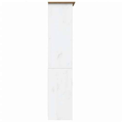 Regal za knjige BODO smeđi 82x40x173 cm od masivne borovine - Smeđa 1 Cijena