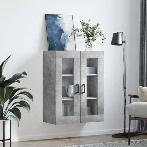 Zidni ormarić siva boja betona 69,5 x 34 x 90 cm - Beton siva 1 Cijena