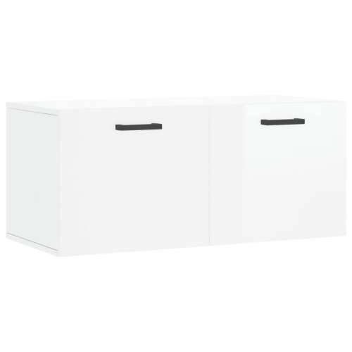 Zidni ormarić sjajni bijeli 80 x 36,5 x 35 cm konstruirano drvo - Visoko sjajno bijela 80 x 36.5 x 35 cm 1 Cijena