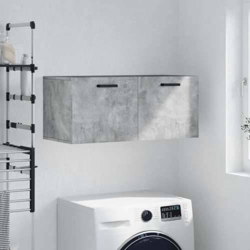 Zidni ormarić boja betona 80x36,5x35 cm od konstruiranog drva - Beton siva 80 x 36.5 x 35 cm 1 Cijena