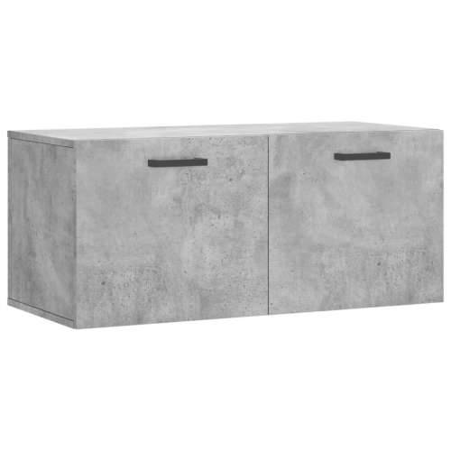 Zidni ormarić boja betona 80x36,5x35 cm od konstruiranog drva - Beton siva 80 x 36.5 x 35 cm 1 Cijena