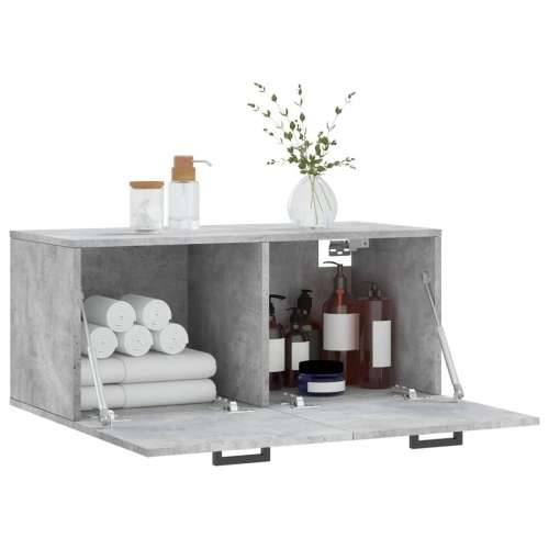 Zidni ormarić boja betona 80x36,5x35 cm od konstruiranog drva - Beton siva 80 x 36.5 x 35 cm 1 Cijena