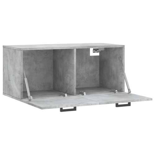 Zidni ormarić boja betona 80x36,5x35 cm od konstruiranog drva - Beton siva 80 x 36.5 x 35 cm 1 Cijena