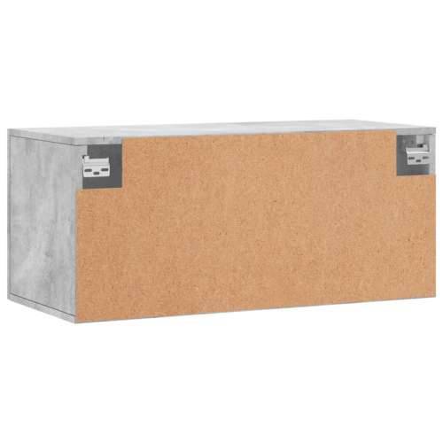 Zidni ormarić boja betona 80x36,5x35 cm od konstruiranog drva - Beton siva 80 x 36.5 x 35 cm 1 Cijena