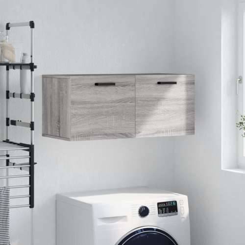 Zidni ormarić boja hrasta sonome 80x36,5x35cm konstruirano drvo - Sivi hrast sonoma 80 x 36.5 x 35 cm 1 Cijena