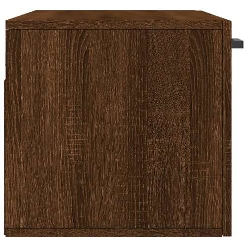 Zidni ormarić smeđa boja hrasta 80x36,5x35 cm konstruirano drvo - Smeđi hrast 80 x 36.5 x 35 cm 1 Cijena