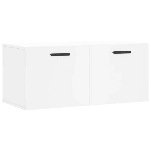 Zidni ormarić bijeli 80 x 36,5 x 35 cm konstruirano drvo - Bijela 80 x 36.5 x 35 cm 1 Cijena