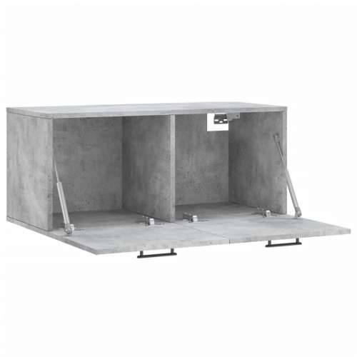 Zidni ormarić boja betona 80x36,5x35 cm od konstruiranog drva - Beton siva 80 x 36.5 x 35 cm 1 Cijena