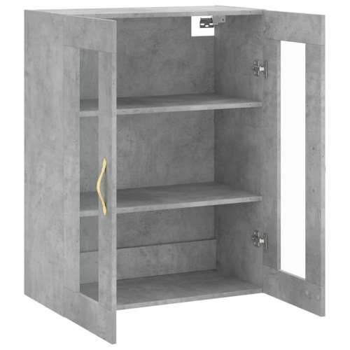 Zidni ormarić siva boja betona 69,5 x 34 x 90 cm - Beton siva 1 Cijena