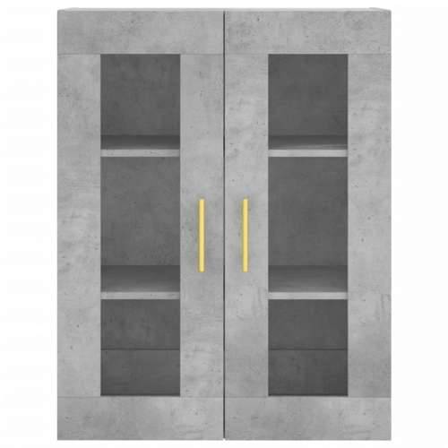 Zidni ormarić siva boja betona 69,5 x 34 x 90 cm - Beton siva 1 Cijena