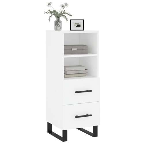 Komoda bijela 34,5 x 34 x 90 cm od konstruiranog drva - Bijela 1 Cijena