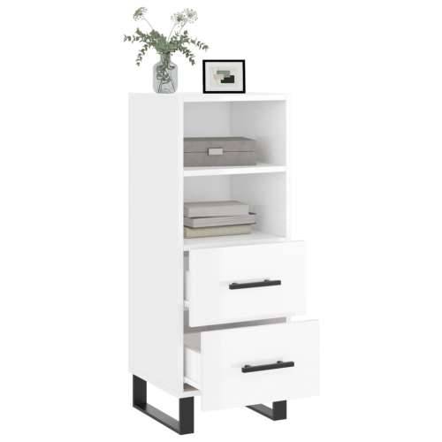 Komoda sjajna bijela 34,5 x 34 x 90 cm od konstruiranog drva - Visoko sjajno bijela 1 Cijena