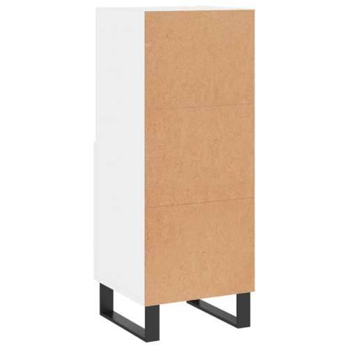 Komoda sjajna bijela 34,5 x 34 x 90 cm od konstruiranog drva - Visoko sjajno bijela 1 Cijena
