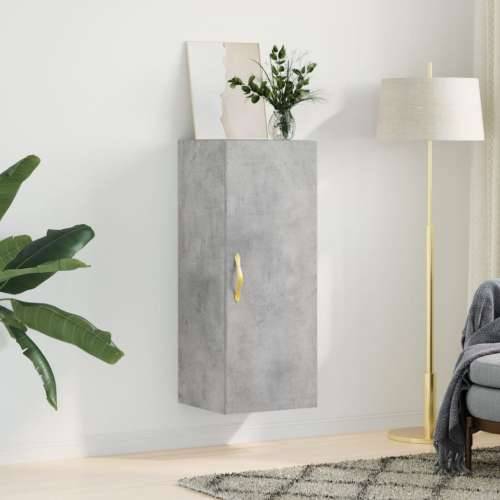 Zidni ormarić siva boja betona 34,5 x 34 x 90 cm - Beton siva 1 Cijena