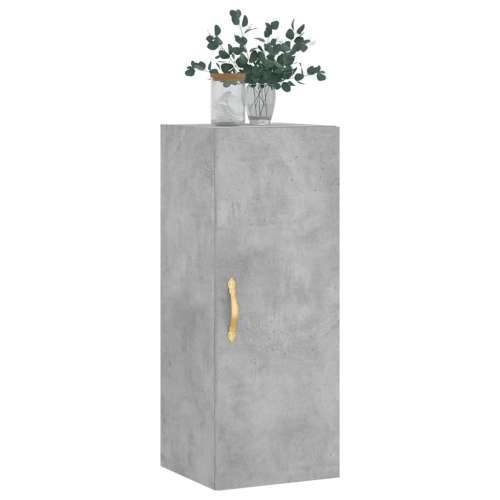 Zidni ormarić siva boja betona 34,5 x 34 x 90 cm - Beton siva 1 Cijena