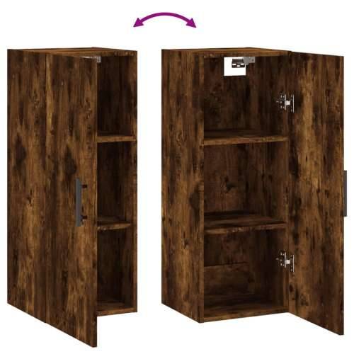 Zidni ormarić boja dimljenog hrasta 34,5 x 34 x 90 cm - Dimljeni hrast 1 Cijena