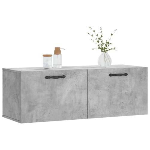 Zidni ormarić boja betona 100 x 36,5 x 35 cm konstruirano drvo - Beton siva 100 x 36.5 x 35 cm 1 Cijena