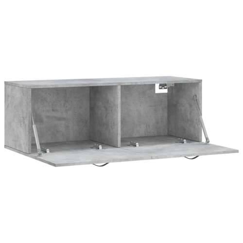 Zidni ormarić boja betona 100 x 36,5 x 35 cm konstruirano drvo - Beton siva 100 x 36.5 x 35 cm 1 Cijena