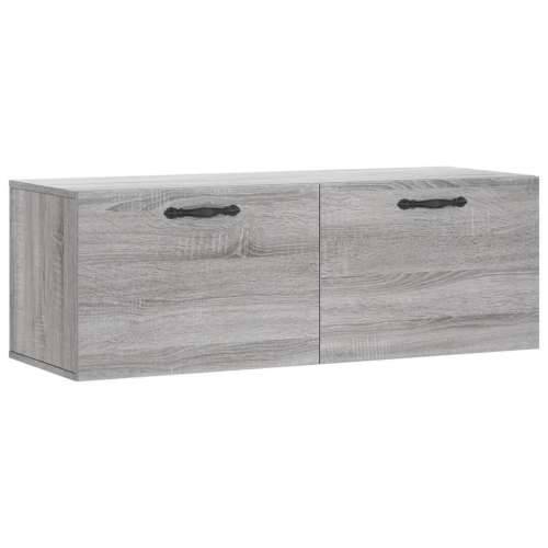 Zidni ormarić siva boja hrasta 100x36,5x35 cm konstruirano drvo - Sivi hrast sonoma 100 x 36.5 x 35 cm 1 Cijena