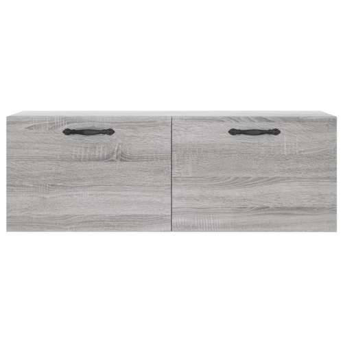 Zidni ormarić siva boja hrasta 100x36,5x35 cm konstruirano drvo - Sivi hrast sonoma 100 x 36.5 x 35 cm 1 Cijena