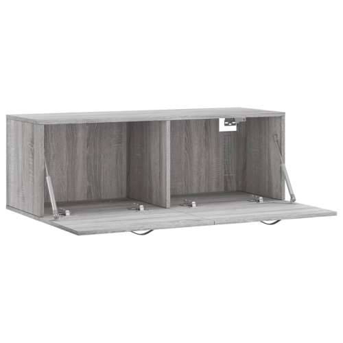 Zidni ormarić siva boja hrasta 100x36,5x35 cm konstruirano drvo - Sivi hrast sonoma 100 x 36.5 x 35 cm 1 Cijena