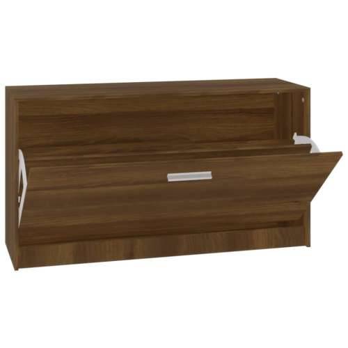 Klupa za cipele Smeđi hrast 80 x 24 x 45 cm konstruirano drvo Smeđi hrast 1 Cijena