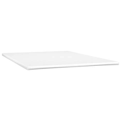 Krevet s oprugama i madracem crni 140 x 190 cm od tkanine - Crna 140 x 190 cm Gladak dizajn Cijena
