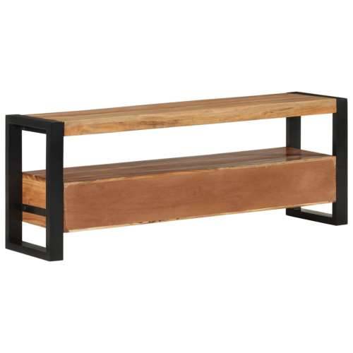 TV ormarić 120 x 30 x 45 cm od masivnog bagremovog drva - 1 120 cm Masivno bagremovo drvo Cijena