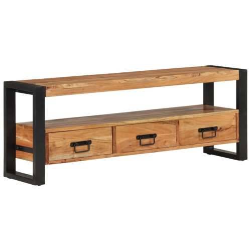 TV ormarić 120 x 30 x 45 cm od masivnog bagremovog drva - 1 120 cm Masivno bagremovo drvo Cijena