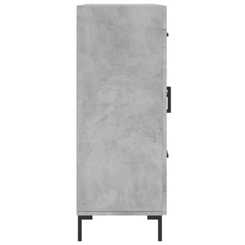 Komoda siva boja betona 69,5x34x90 cm od konstruiranog drva - Beton siva 1 Cijena