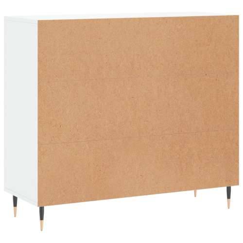 Komoda bijela 90x34x80 cm od konstruiranog drva - Bijela 1 Cijena