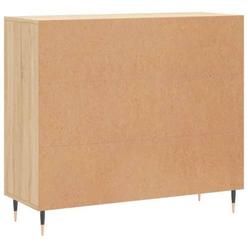 Komoda boja hrasta sonome 90x34x80 cm od konstruiranog drva - sonoma hrast 1 Cijena