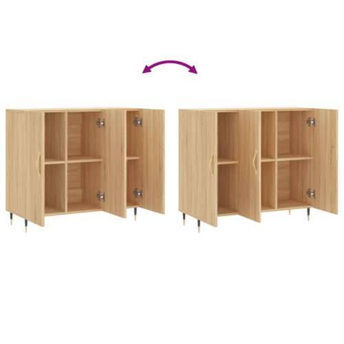 Komoda boja hrasta sonome 90x34x80 cm od konstruiranog drva - sonoma hrast 1 Cijena