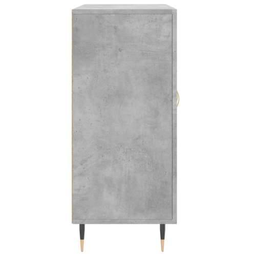 Komoda siva boja betona 90x34x80 cm od konstruiranog drva - Beton siva 1 Cijena