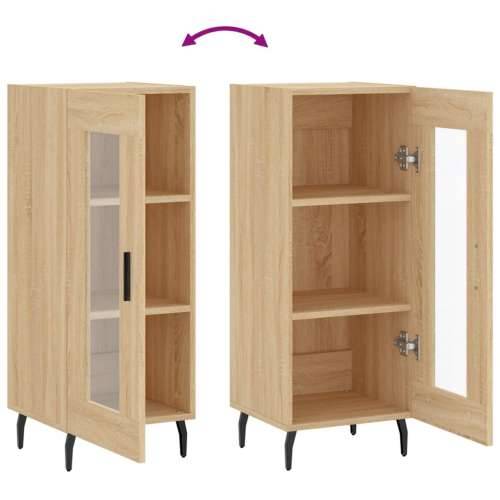 Komoda boja hrasta sonome 34,5x34x90 cm od konstruiranog drva - sonoma hrast 1 Cijena