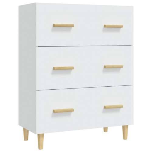 Komoda bijela 70 x 34 x 90 cm od konstruiranog drva - Bijela 1 Cijena