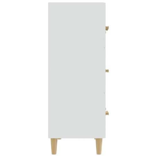 Komoda bijela 70 x 34 x 90 cm od konstruiranog drva - Bijela 1 Cijena