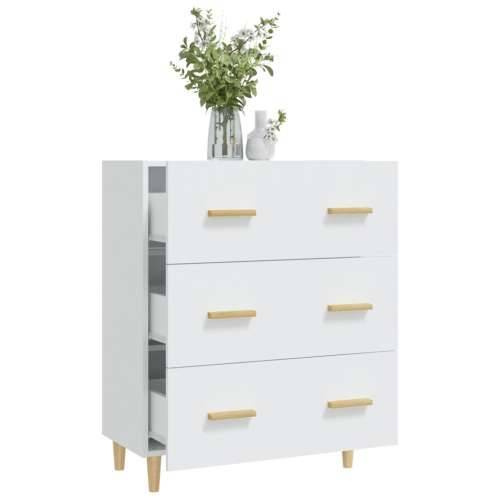 Komoda bijela 70 x 34 x 90 cm od konstruiranog drva - Bijela 1 Cijena