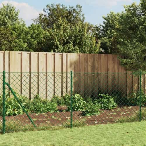 Žičana ograda sa šiljastim držačima zelena 1,1 x 10 m Cijena