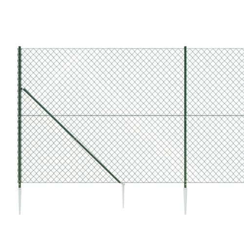 Žičana ograda sa šiljastim držačima zelena 2,2 x 25 m Cijena