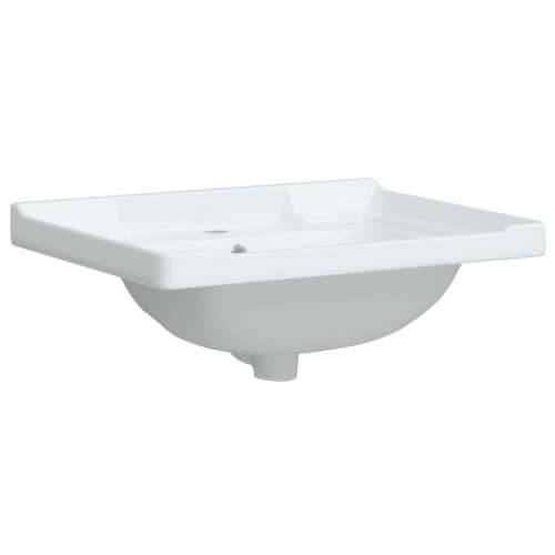 Kupaonski Lavabo - Umivaonik bijeli 61 x 48 x 23 cm pravokutni keramički - 61 x 48 x 23 cm Cijena