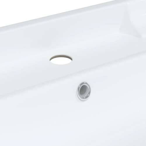 Kupaonski Lavabo - Umivaonik bijeli 61 x 48 x 23 cm pravokutni keramički - 61 x 48 x 23 cm Cijena