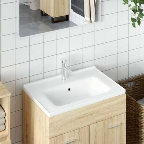 Kupaonski Lavabo - Umivaonik bijeli 61x48x19,5 cm pravokutni keramički 61 x 48 x 19.5 cm Cijena