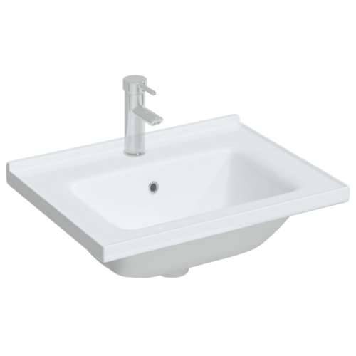 Kupaonski Lavabo - Umivaonik bijeli 61x48x19,5 cm pravokutni keramički 61 x 48 x 19.5 cm Cijena